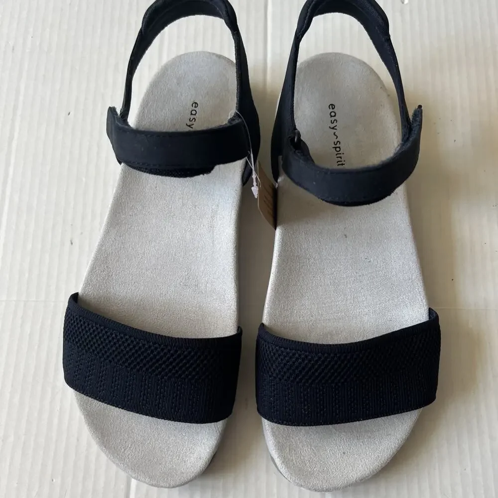 Easy Spirit Shailey Wide Sz 10WW Women's Dark Blue Sandals NWB